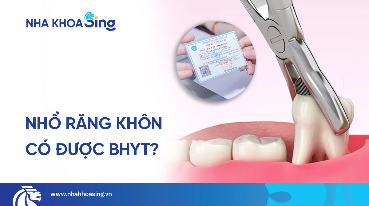 Chi phí nhổ răng khôn có bảo hiểm y tế bao nhiêu?