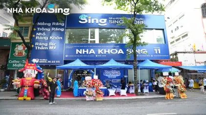 Khai trương phòng khám Nha Khoa Sing tại 29 Hoàng Văn Thụ