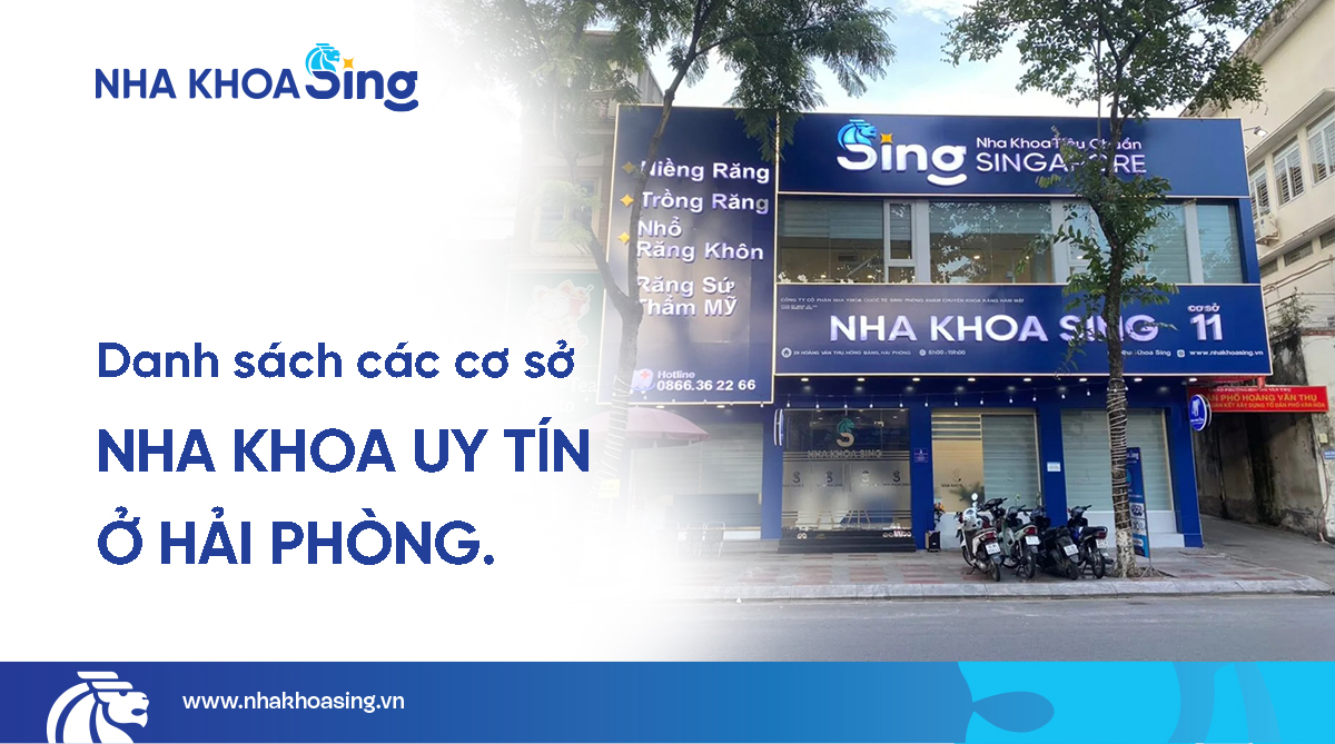 Nha khoa Hải Phòng - Top lựa chọn hàng đầu cho nụ cười khỏe đẹp 

Khi nhu cầu chăm sóc răng miệng ng...