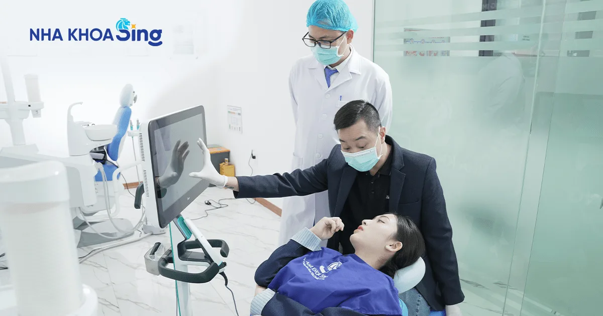 Bác sỹ thăm khám & chẩn đoán chi tiết cho khách hàng
